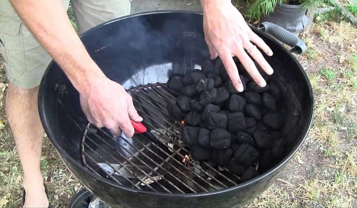 Preparing the Charcoal Grill